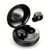 Wireless Earphones, 5.3 Earphones With 4 High-definition ENC Noise Cancelling Microphones, 30H Playback Time, Sports Earphone Touch Control With LED Display Screen, In Ear Wireless Earphones For Android IOS, Black