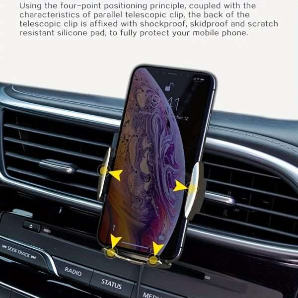 deb3b7d120242d65a4d7f482562bdde7 15W Car Wireless Charger, Vehicle-mounted Mobile Wireless Charger, Air Vent General Wireless Charging Phone Holder With Infrared Induction